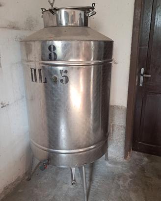 serbatoio acciaio inox  500 litri
