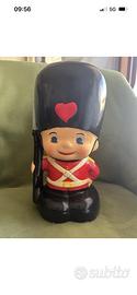 Salvadanaio Vintage Souvenir Inglese Guardia