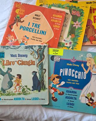 libri fiabe con 33 giri