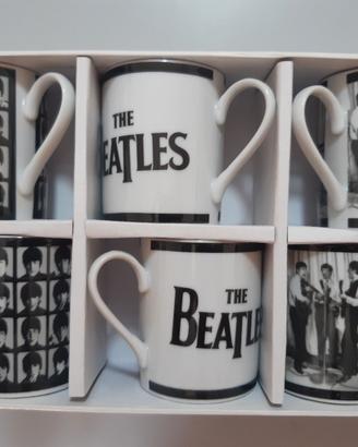set tazzine ceramica The Beatles