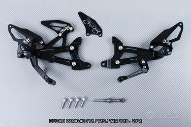 Pedane arretrate DUCATI PANIGALE V4 2018 - 2024