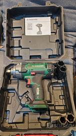 avvitatore smontagomme batteria parkside