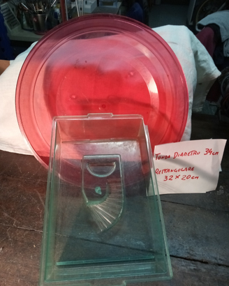 2 vaschette per tartarughe o altro