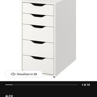 Cassettiera ALEX Ikea