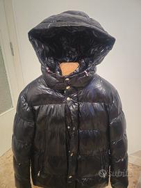 Piumino Nero Lucido Giorgio Man 