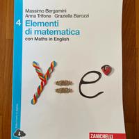 Elementi di matematica 4 usato