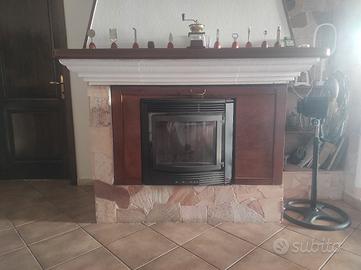 inserto camino ventilato extraflame 10 kw