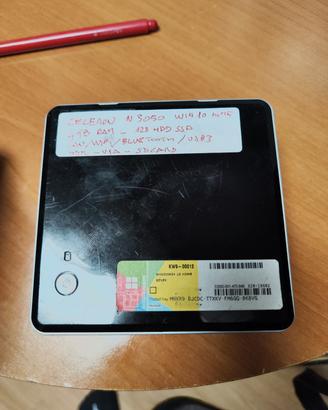 miniPC celeron  N3050 win 10 4/128 ssd