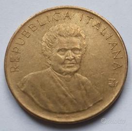 Moneta 200 Lire FAO ITALIA 1980 Rita Montalcini