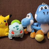 Peluche Pupazzo Originale Pokémon & Super Mario