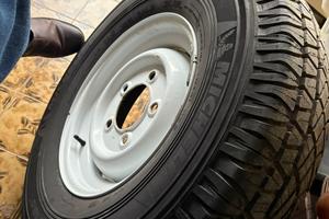 Set 5 cerchi LAND ROVER DEFENDER td4 PUMA td5 200