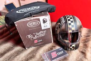 Casco Premier Trophy in fibra, Tg XL nuovo