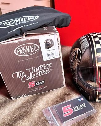 Casco Premier Trophy in fibra, Tg XL nuovo