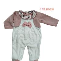 Tutina in Ciniglia Chic pastello 