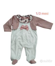 Tutina in Ciniglia Chic pastello 