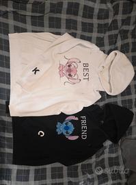 Coppia felpe Stich e Lila Best friends