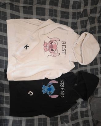 Coppia felpe Stich e Lila Best friends