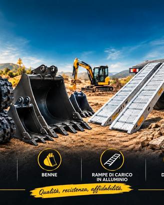 Rampe di carico in alluminio da 2 a 5 metri