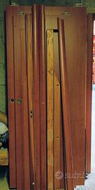 Porta scorrevole esterna al muro 2 ante