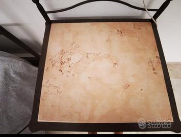 comodini in ferro battuto