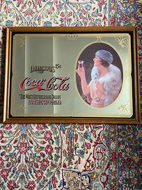 Quadro specchiato vintage Coca Cola