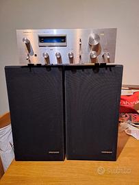 amplificatore + 2 casse Pioneer