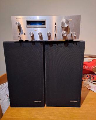 amplificatore + 2 casse Pioneer