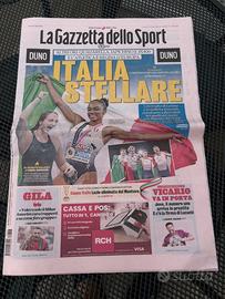 Giornale Gazzetta Dello SportCalcio Lazio Mantova