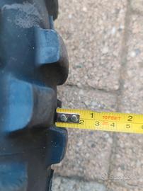 coppia gomme  enduro michelin medio usati