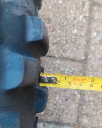 coppia gomme  enduro michelin medio usati