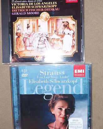 Elizabeth Schwarzkopf CD e DVD EMI + Duo chats