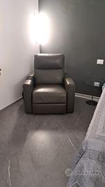 Poltrona elettrica In pelle