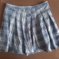 gonna azzurra a scacchi, 40/42