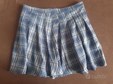 gonna azzurra a scacchi, 40/42