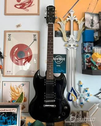 Chitarra Epiphone SG con Amplificatore