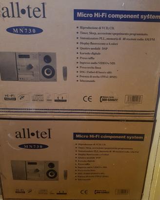 stereo alltell nuovo