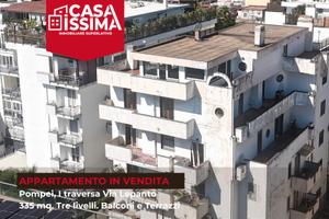 Pompei prestigioso appartamento su più livelli