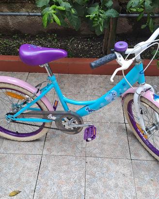bicicletta Frozen 20 bambina come nuova 