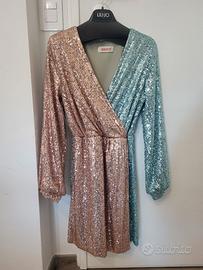 Vestito corto Kontatto paillettes