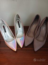 2 Paia di décolleté 