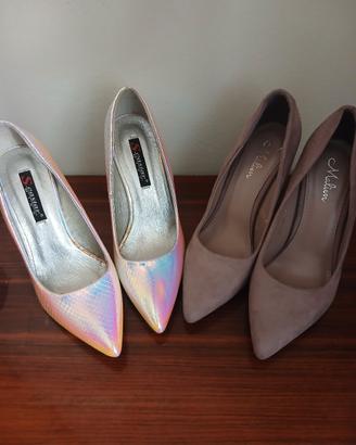 2 Paia di décolleté 