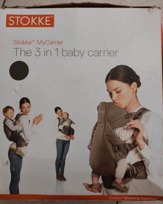 Marsupio Stokke my carrier 3 in 1