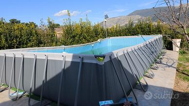 Piscina 10 x 5 da terra