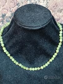 Bijoux Handmade. Collana Giada 