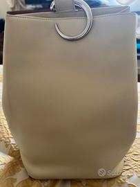 Borsa zaino Cartier Panthere in pelle color panna
