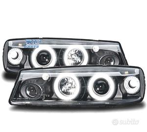 FARI OPEL CALIBRA 90-98 ANGEL EYES CCFL SFONDO NER