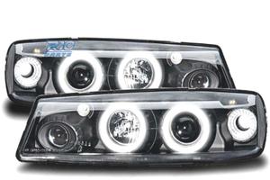 FARI OPEL CALIBRA 90-98 ANGEL EYES CCFL SFONDO NER