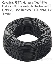 matasse filo elettrico 4mm