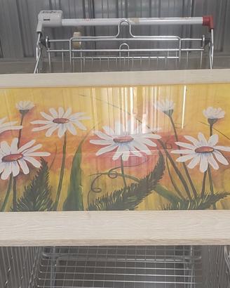 Quadro rettangolare Floreale