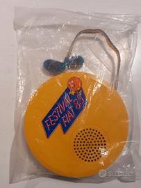 Festival Fiat 85 lettore cassette vintage NUOVO !!